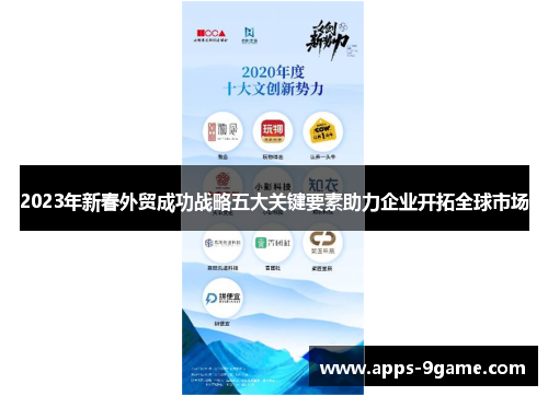 2023年新春外贸成功战略五大关键要素助力企业开拓全球市场