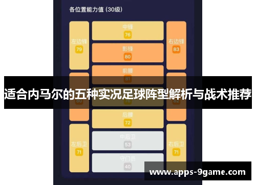 适合内马尔的五种实况足球阵型解析与战术推荐